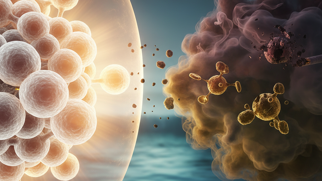 Obraz pokazujący unikanie używek