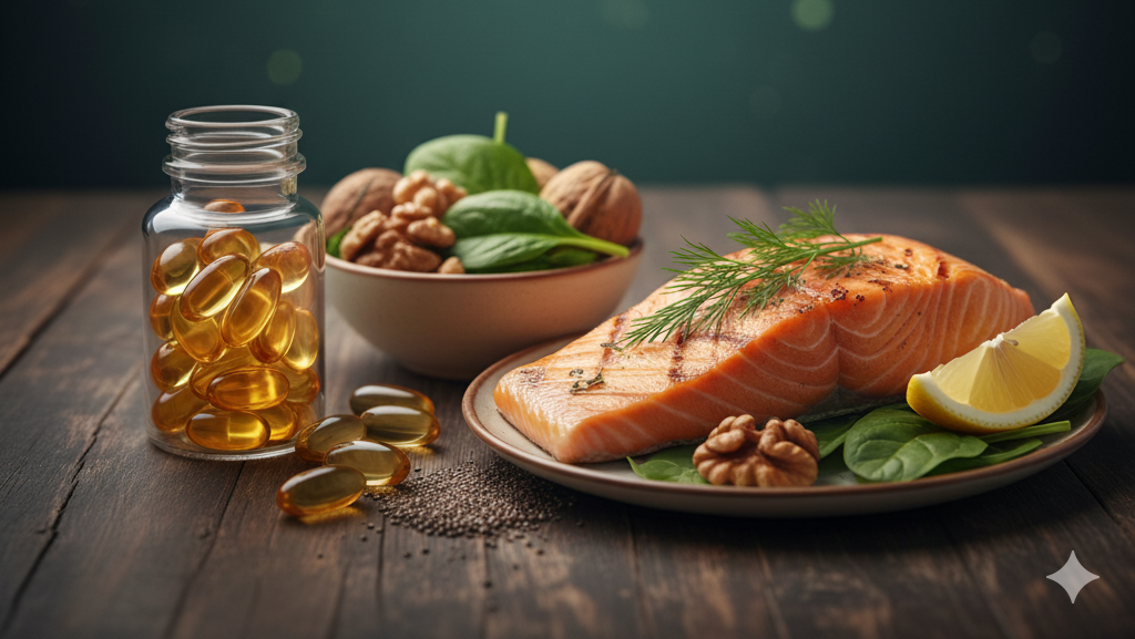 Obraz pokazujący kwasy Omega-3